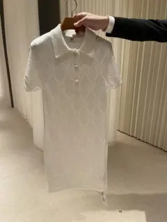 レア 稀少 エルメス メンズ ホワイトカシミア ダブルジッパー