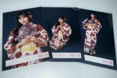櫻坂46 村井優 2025年 浴衣 生写真 4種 コンプ - メルカリ