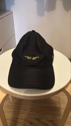 NEW ERA ニューエラ キャップ ブラック　ゴールド