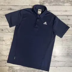 入手困難✨アディダス　adidas 半袖　ポロシャツ　メンズ　ネイビー　Ｍのサムネイル
