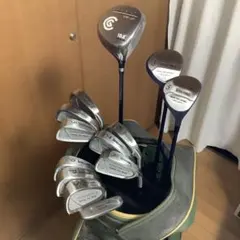 メンズ　ゴルフクラブセット　スポルティング他13本セット　キャディバッグ付