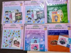 ドラゴンボール一番くじ　Ｉ賞　ジッパーバッグ＆ステッカーセット　6枚