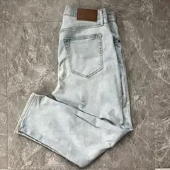GAP デニム 32 スリムテーパード クロップ 薄色