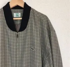 Lacoste チェック柄 ジップアップ ブルゾン