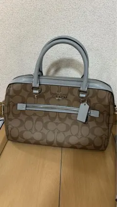 COACH ショルダー　ボストンバッグ ブラウン✨美品！！！
