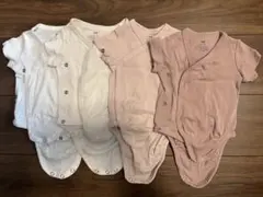 H&M ボディースーツ半袖 4枚セット（サイズ60）