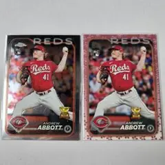 Topps 2025 アンドリュー・アボット99シリアルRC