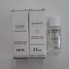 ディオール　スノーエッセンスローション2本　洗顔料1本　サンプルセット