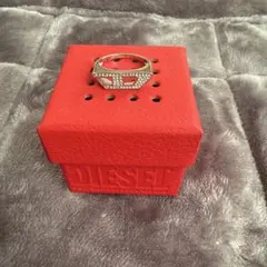 DIESEL ストーン付きシルバーリング