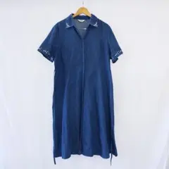 【used品】Avelina Regard シャツワンピース 刺繍