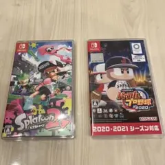 スプラトゥーン2、パワフルプロ野球2020.2021