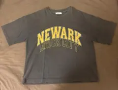 ニコアンド ロゴTシャツ　オーバーサイズ