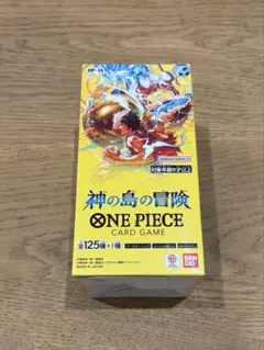 神の島の冒険 ONE PIECE CARD GAME ボックス テープ付き - メルカリ