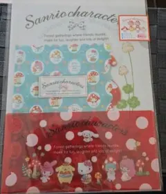 サンリオキャラクターズ クリアファイル ３枚セット