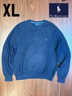 POLO Ralph Lauren ニット XL ネイビー ポニー刺繍のサムネイル