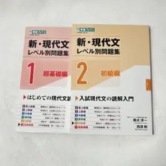 新・現代文レベル別問題集 1.2