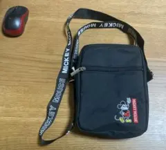 ミッキーマウス ショルダーバッグ 黒