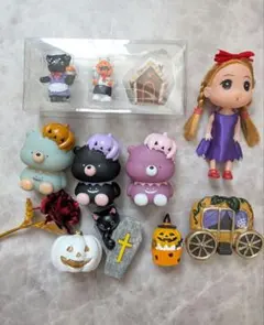ハロウィン　12個セット　フィギュア