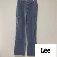 90s Lee RIVETEDワイドストレートジーンズ（ストライプ）