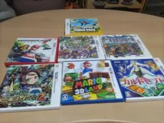 3DSソフト　マリオ　カルドセプト　不思議なダンジョン　モンスターズ　ドラクエ