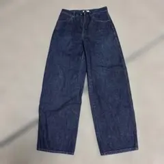 UNIQLO ワイドレッグデニム 25