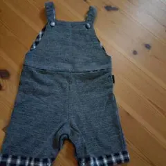 COMME CA ISM オーバーオール 80サイズ グレー系