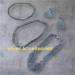 シルバー アクセサリーセット4点セット