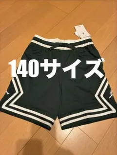 新品　ジョーダン　DIAMOND ショートパンツ 140サイズ　グリーン ①