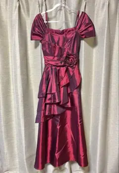赤 ロングドレス ステージ衣装 新品未使用 雅 GRACE 演奏会 薔薇