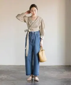 NOBLE購入！SERGE de bleuデニム　CACAO 24 美品のサムネイル