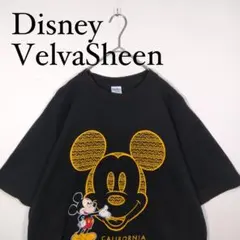 Disney VelvaSheen ミッキーマウス Tシャツ カリフォルニア