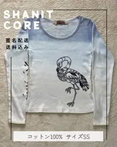 希少 Shanitt y2k サイケ ロンT SS グラデーション