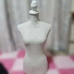 ストライプ布製マネキン