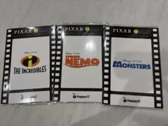 まとめ売り ハッピーくじ ピクサーカードコレクション　3点セット