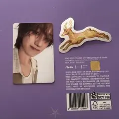 SEVENTEEN season's greetingトレカ ステッカー