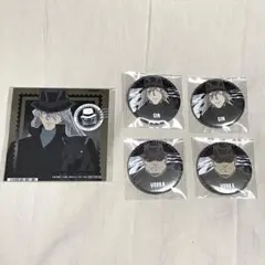 名探偵コナン 黒鉄の魚影 缶バッジ ブロマイド ジン ウォッカ