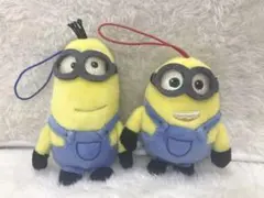 ミニオンズ ぬいぐるみチャーム２個