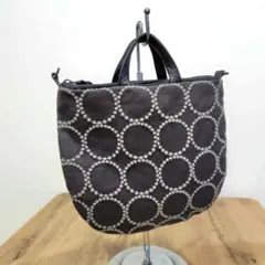 ミナペルホネン/タンバリンダークG/ロングミニラウンドショルダーのサムネイル