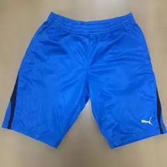 Puma 青 ハーフパンツ サッカー用 メンズ
