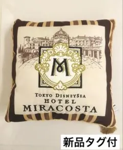 【クッション】 ディズニー 25周年 ホテルミラコスタ ミッキー　新品　タグ付きのサムネイル