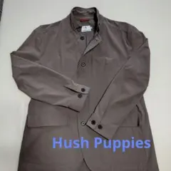 美品・Hush Puppies テーラードジャケット ブラウン L