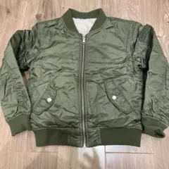 GLOEBALWORKリバーシブル MA-1ジャケット 120