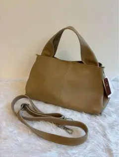 idiom ワンハンドルバッグ　本革　牛革　イタリア製　2way