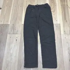 GRAMICCI グラミチ ウール混 裏地付き クライミングパンツ チャコールＳ