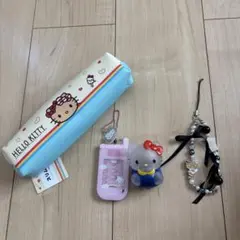 バ*ー様 ハローキティ ご当地 ストラップ スノーボード 根付 スノー