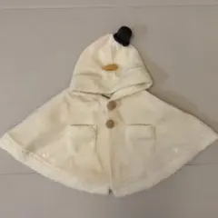 tete a tete ゆきだるまポンチョ 70-90サイズ