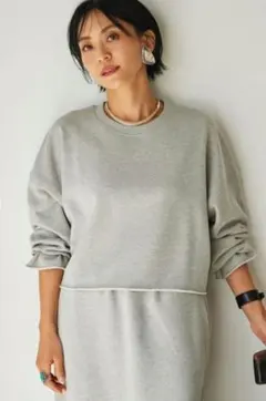 【新品.未使用.タグ付き】fifth ショート丈スウェットプルオーバー S