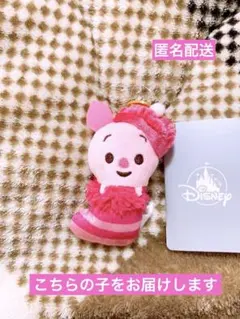 ディズニーストア ピグレット 靴下 クリスマス ぬいぐるみキーチェーン