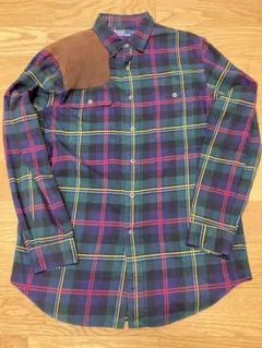 ラルフローレン ガンパッチ BDシャツ タータンチェック