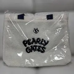 PEARLY GATES ボア素材 トートバッグ ホワイトのサムネイル
